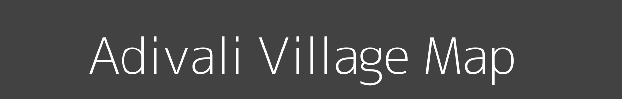 Map of Adivali Village in Maharashtra Image