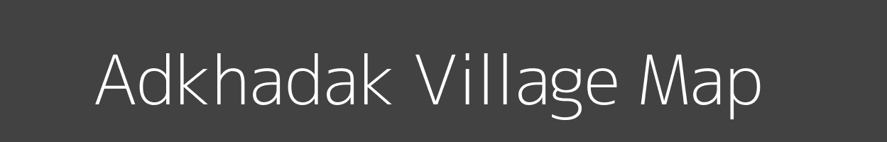 Map of Adkhadak Village in Maharashtra Image