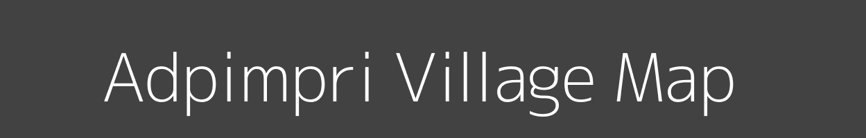 Map of Adpimpri Village in Maharashtra Image