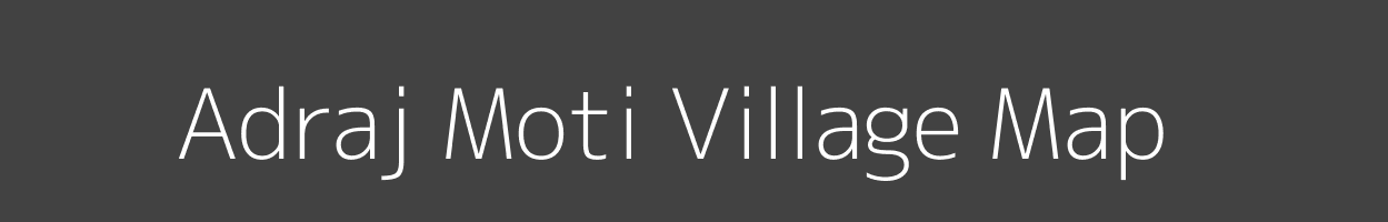 Map of Adraj Moti Village in Gujarat Image