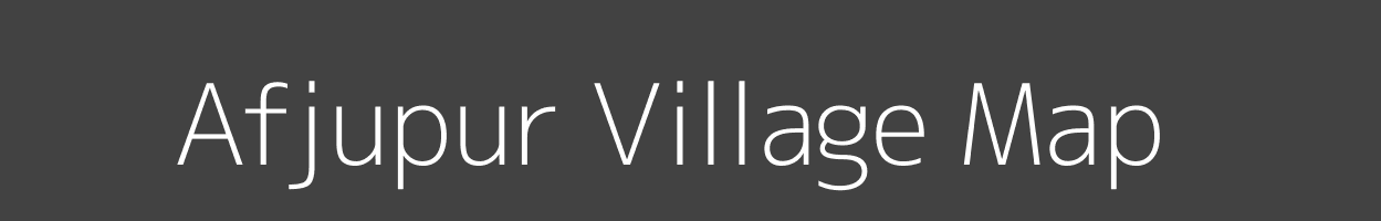 Map of Afjupur Village in Bihar Image