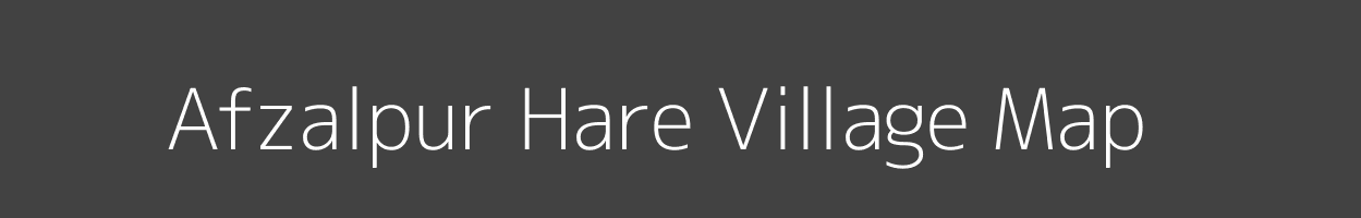 Map of Afzalpur Hare Village in Uttar Pradesh Image