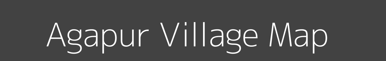 Map of Agapur Village in Uttar Pradesh Image