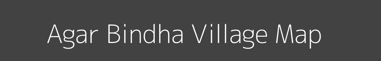 Map of Agar Bindha Village in Odisha Image