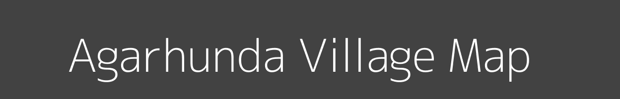 Map of Agarhunda Village in Uttar Pradesh Image