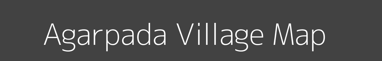 Map of Agarpada Village in Odisha Image