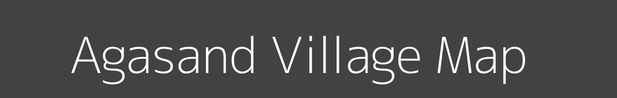 Map of Agasand Village in Uttar Pradesh Image