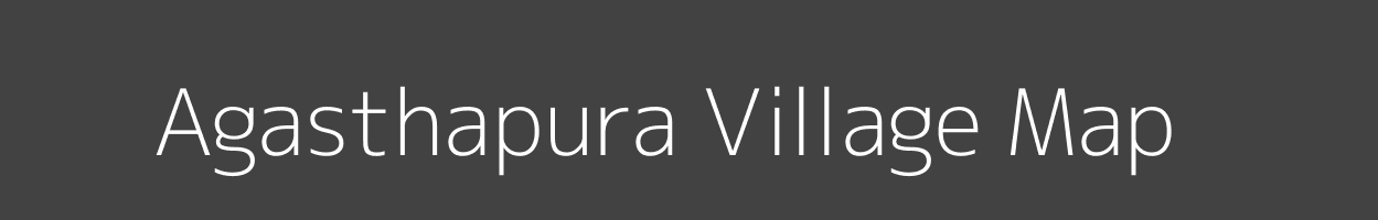 Map of Agasthapura Village in Karnataka Image