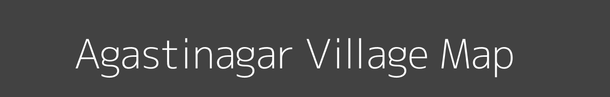 Map of Agastinagar Village in Maharashtra Image