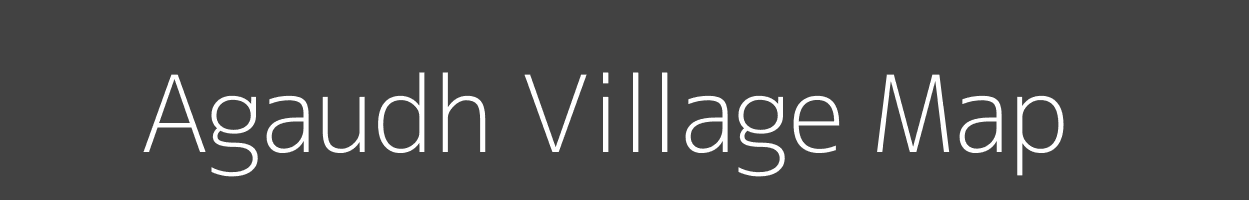 Map of Agaudh Village in Madhya Pradesh Image