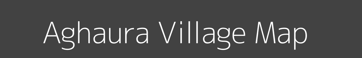 Map of Aghaura Village in Uttar Pradesh Image