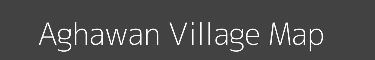 Map of Aghawan Village in Madhya Pradesh Image