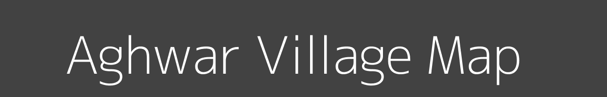 Map of Aghwar Village in Uttar Pradesh Image