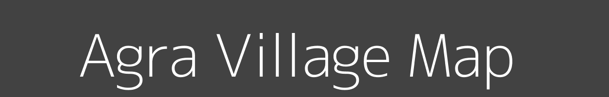 Map of Agra Village in Uttar Pradesh Image