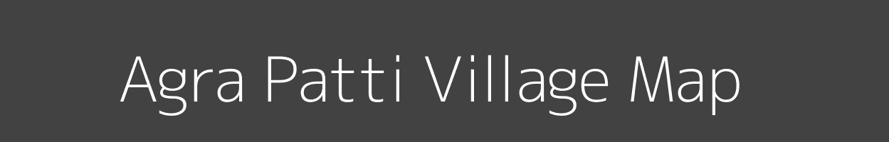 Map of Agra Patti Village in Uttar Pradesh Image