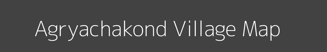 Map of Agryachakond Village in Maharashtra Image