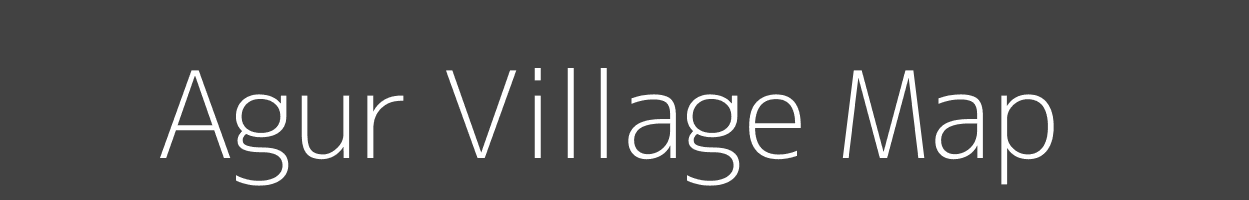 Map of Agur Village in Uttar Pradesh Image