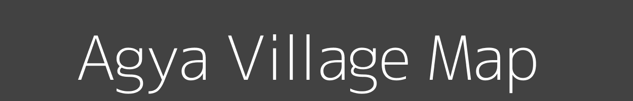 Map of Agya Village in Uttar Pradesh Image