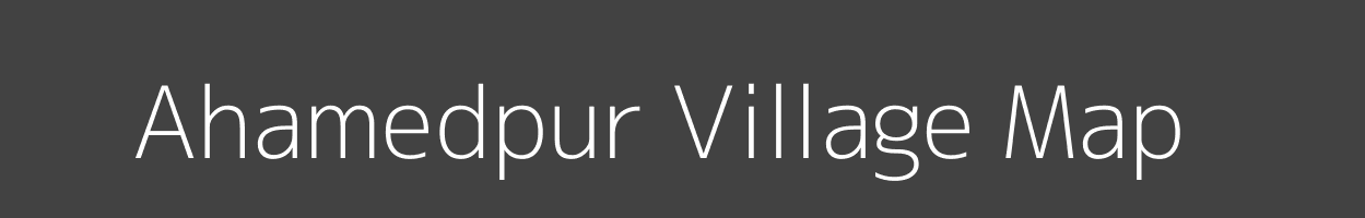 Map of Ahamedpur Village in Uttar Pradesh Image