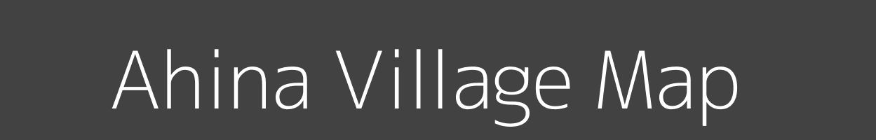 Map of Ahina Village in Uttar Pradesh Image