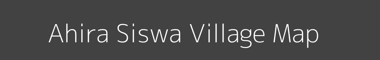 Map of Ahira Siswa Village in Bihar Image