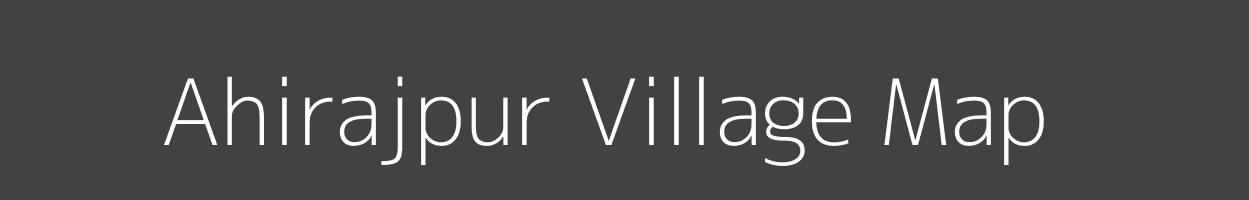 Map of Ahirajpur Village in Odisha Image