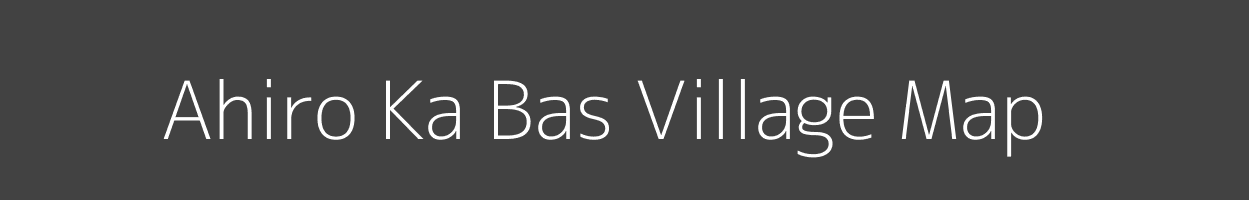 Map of Ahiro Ka Bas Village in Rajasthan Image