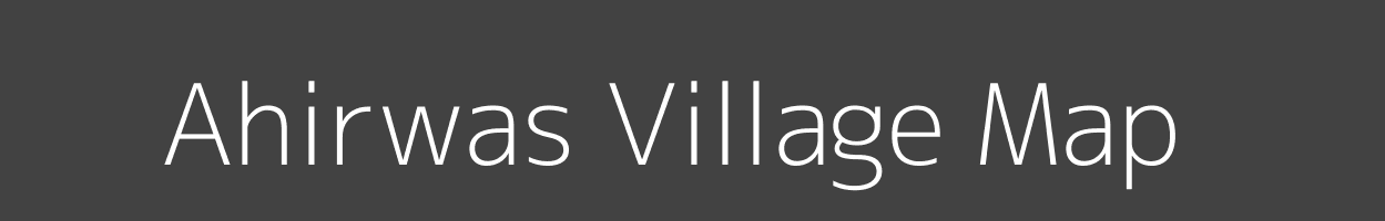 Map of Ahirwas Village in Madhya Pradesh Image