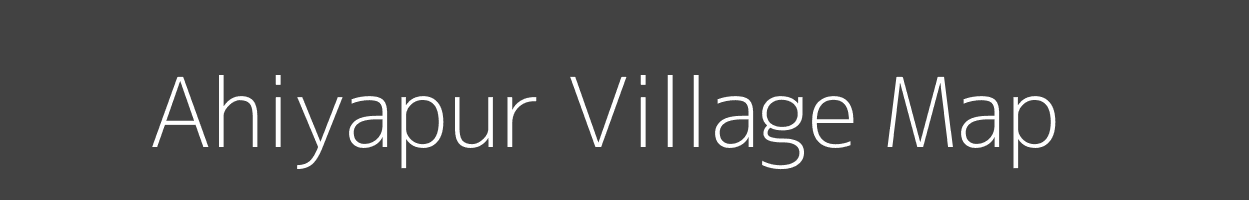 Map of Ahiyapur Village in Uttar Pradesh Image