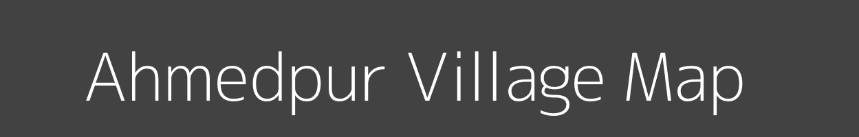 Map of Ahmedpur Village in Uttar Pradesh Image