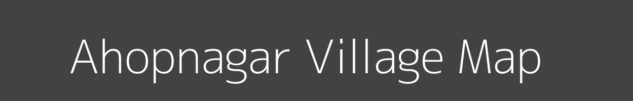 Map of Ahopnagar Village in Rajasthan Image