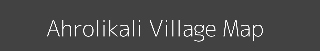 Map of Ahrolikali Village in Madhya Pradesh Image