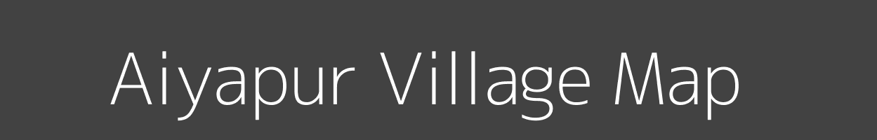 Map of Aiyapur Village in Madhya Pradesh Image