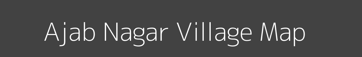 Map of Ajab Nagar Village in Uttar Pradesh Image