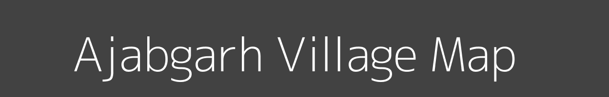 Map of Ajabgarh Village in Madhya Pradesh Image