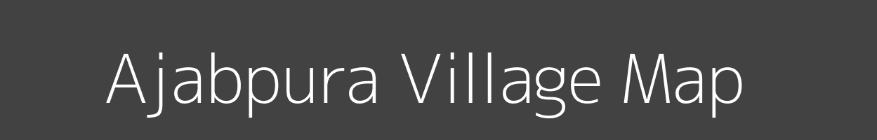 Map of Ajabpura Village in Rajasthan Image