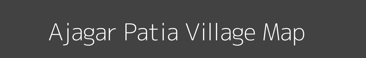 Map of Ajagar Patia Village in Odisha Image