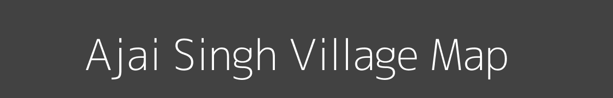 Map of Ajai Singh Village in Uttar Pradesh Image