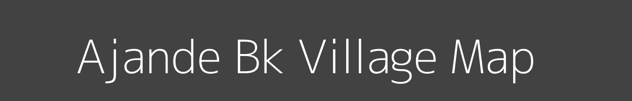 Map of Ajande Bk Village in Maharashtra Image