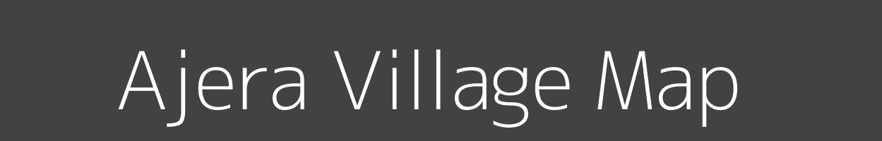 Map of Ajera Village in Madhya Pradesh Image