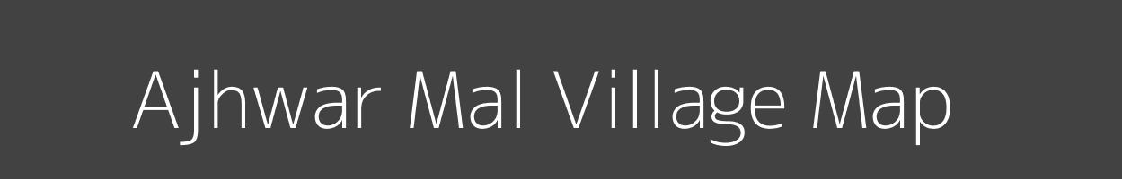 Map of Ajhwar Mal Village in Madhya Pradesh Image