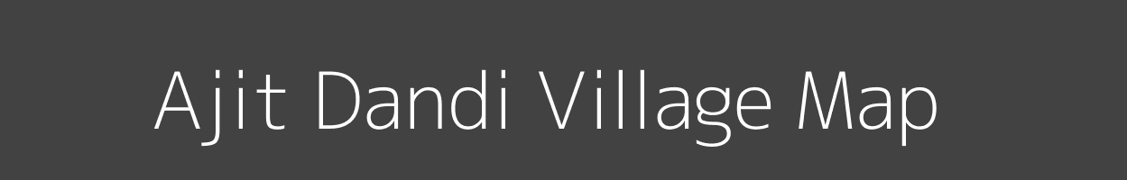 Map of Ajit Dandi Village in Uttar Pradesh Image