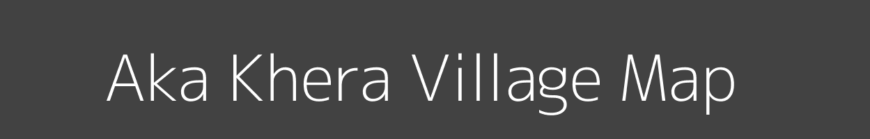 Map of Aka Khera Village in Uttar Pradesh Image