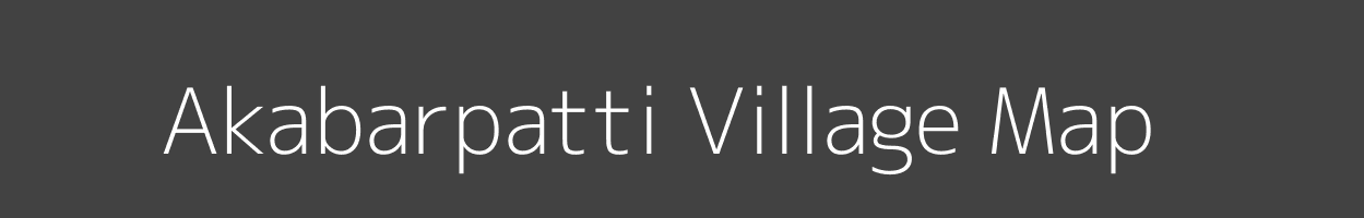 Map of Akabarpatti Village in Uttar Pradesh Image