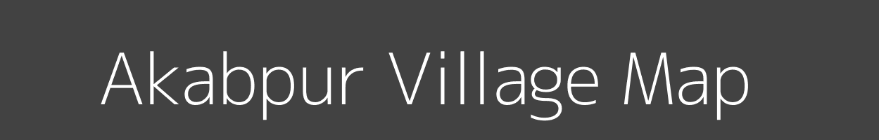 Map of Akabpur Village in West Bengal Image