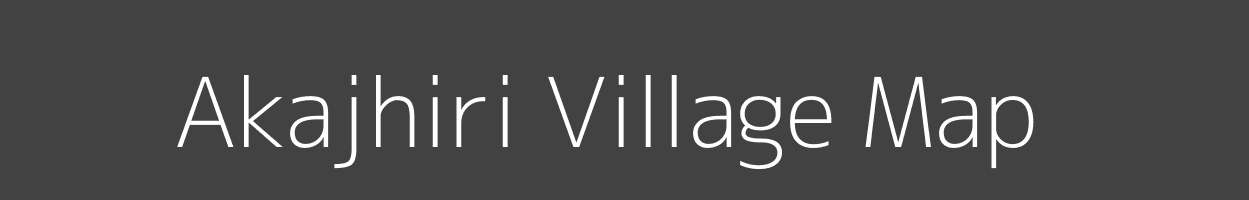 Map of Akajhiri Village in Madhya Pradesh Image