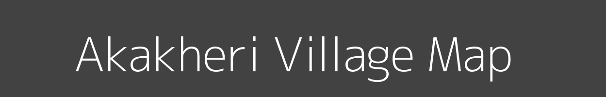 Map of Akakheri Village in Uttar Pradesh Image