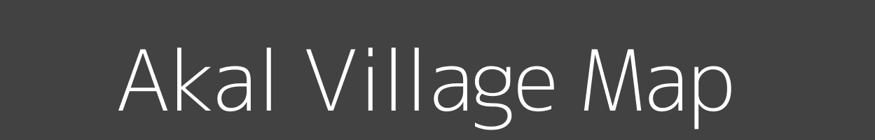 Map of Akal Village in Rajasthan Image