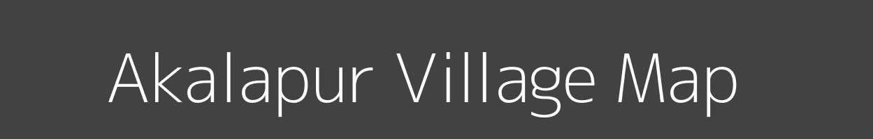 Map of Akalapur Village in Maharashtra Image