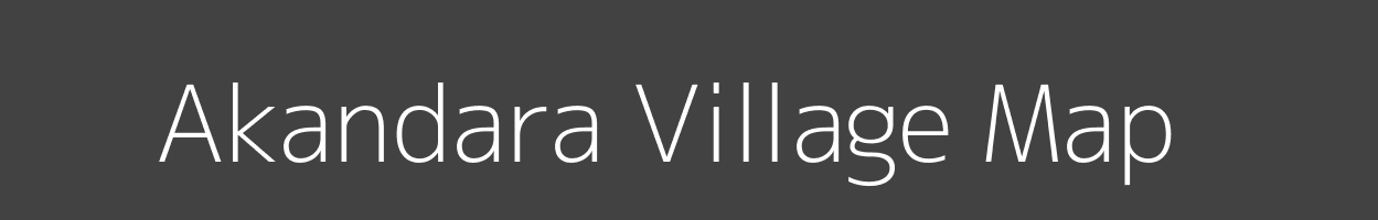 Map of Akandara Village in West Bengal Image